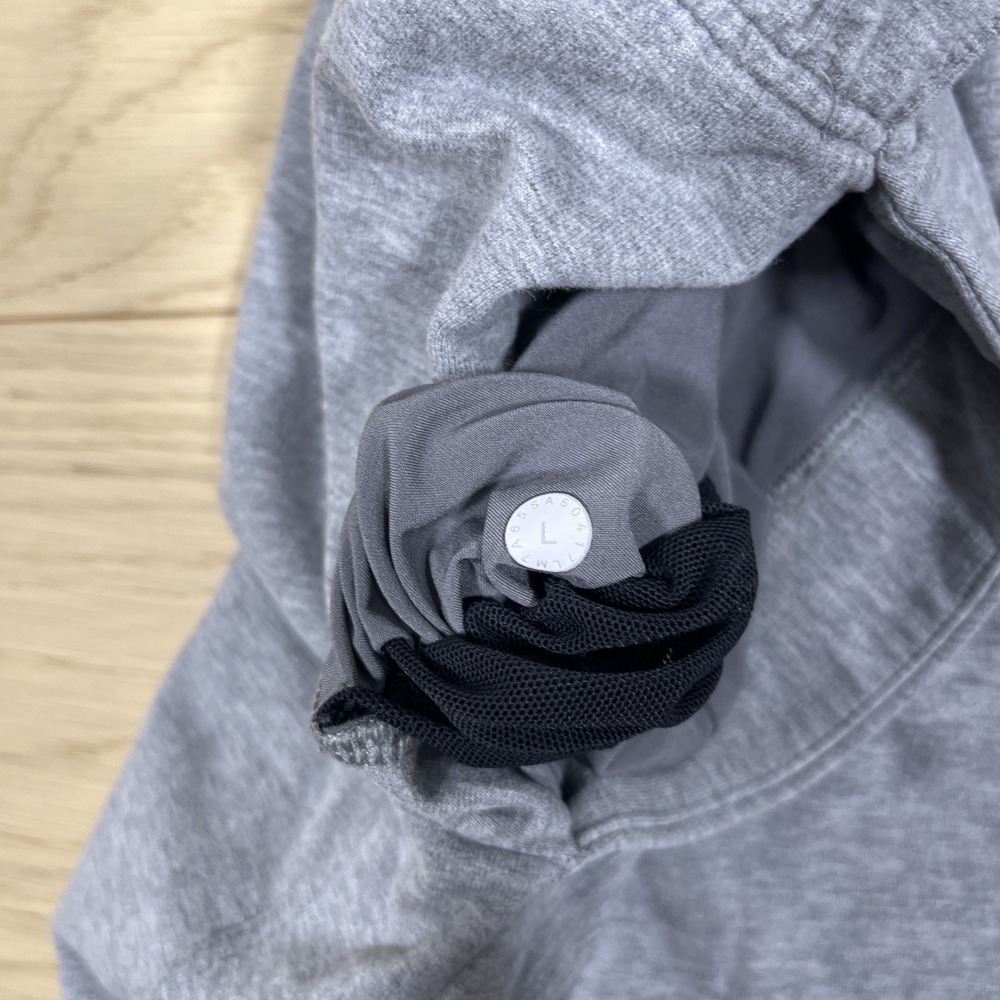 Lululemon Small Connector Short Heathered Gray Relax High Rise - Picture 4 of 8